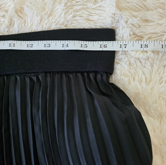 Missoni Black Pleated Midi Skirt size  L - Picture 6 of 10